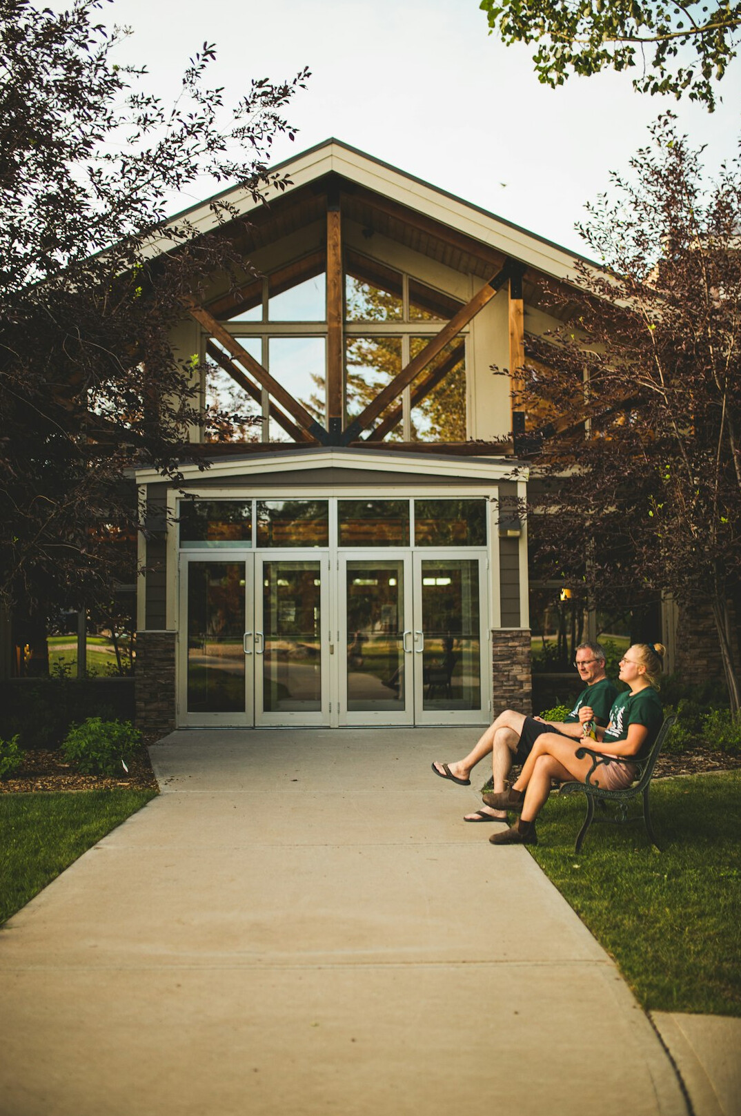 seniors in active aging center
